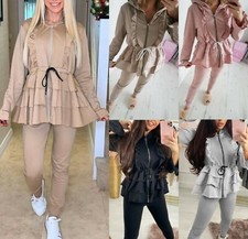 Women’s Hooded Frill Zip