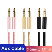 Aux Cable Audio Lead 3.5mm