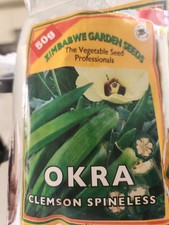 Derere Okra Clemson Spineless