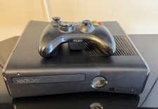 Microsoft Xbox 360 S Slim Black Console 250GB with Controller