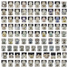 VINTAGE CHINA TEA TRIOS  -