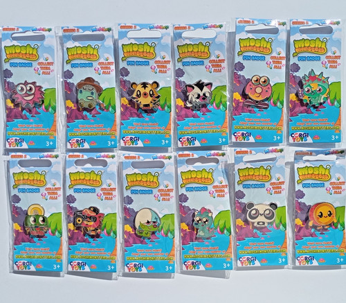 Moshi monsters pin badge - moshi,