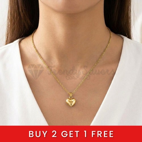 9ct gold heart - gold, photo