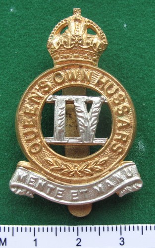 4th queens own hussars cap - 4th,