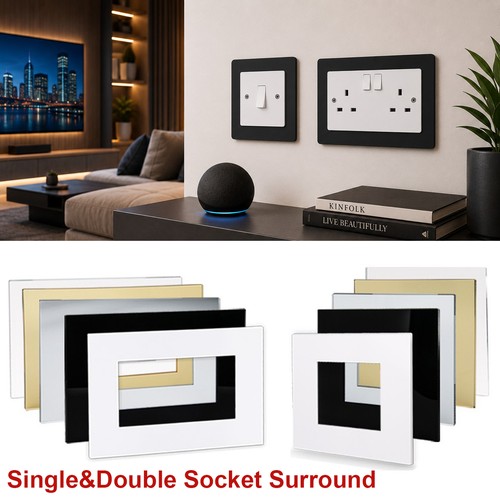Light switch surround sticker - light,