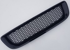 Gloss black debadged badgeless mesh grille for Volvo S40 V50 facelift 2008-2012