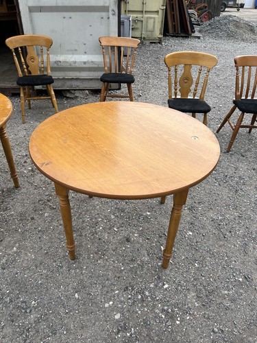 Solid hardwood round dining - solid,