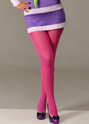 Womens fuchsia pink tights - fuchsia,