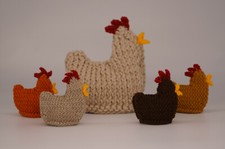 chicken tea cosy knitted tea