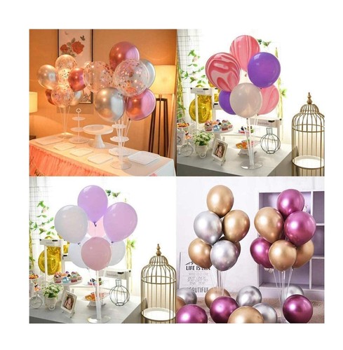 Reusable balloon stand column - balloon,