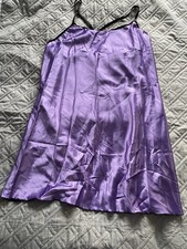 Women's Silky Satin Chemise Nightdress