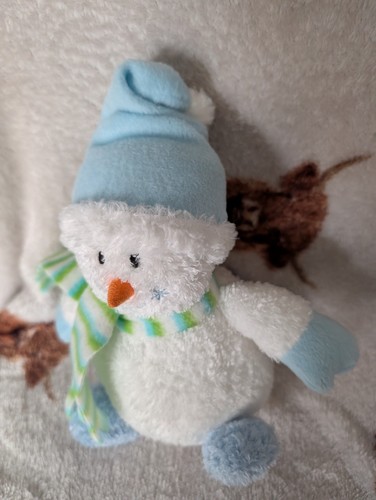 Gund plush snowman - gund, bell