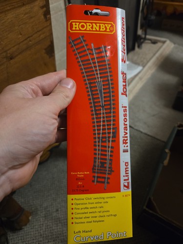 Hornby r8074 left hand - hornby, curved