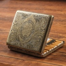 Retro Brass Metal Cigarette
