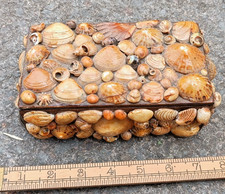 Shellfish Box vintage seaside