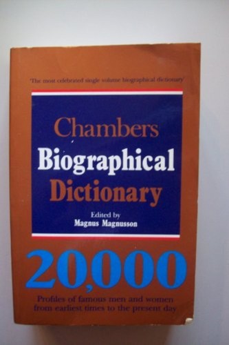 Chambers biographical - chambers,