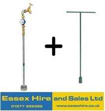 NEW QUALITY WATER BOARD METERED STAND PIPE AND HYDRANT BOX KEY FIRE ESSEX