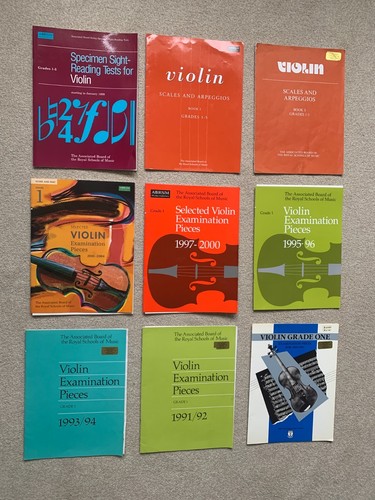 Violin grade examination - grade, 1