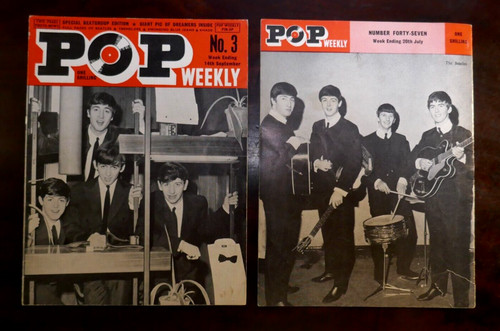Beatles two pop weekly - beatles,