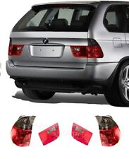 NEW FOR BMW X5 E53 1999-2006 REAR TAIL LIGHTS LAMPS SET RED SMOKE CRYSTAL DESIGN