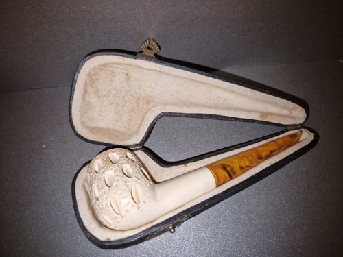 Vintage carved meerschaum - vintage,