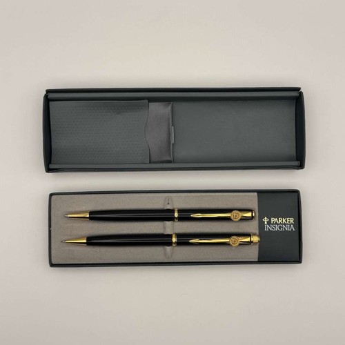 Parker insignia black gold - insignia,