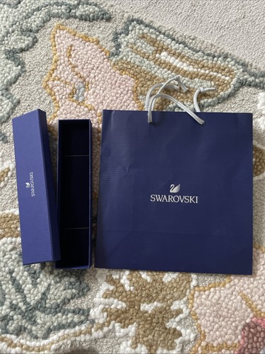 Swarovski blue gift box and - blue,