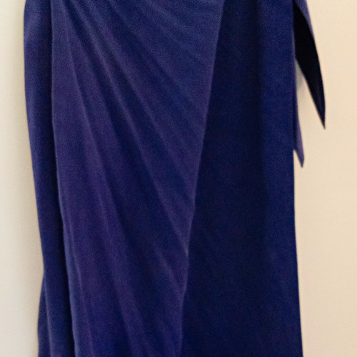 Monsoon blue silk skirt - skirt, suit