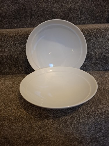 Denby white ribbed pasta - ribbed,