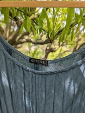 Grizas silk crinkle steel