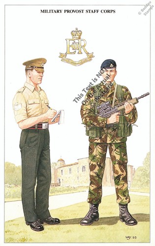 Military provost staff - military, corps