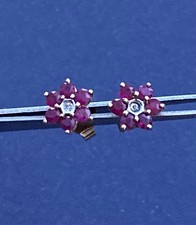 9ct yellow gold ruby and