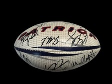 Squad Hand Signed Patrick Rugby League Ball Small Possibly Bradford Bulls?
