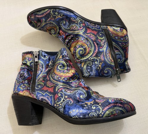 Socofy floral paisley - floral,