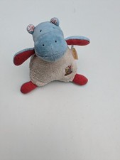Moulin Roty Hippo Baby Soft Toy Rattle