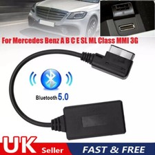 Bluetooth Streaming Adapter Aux Cable For Mercedes Benz A B C E SL Class MMI 3G