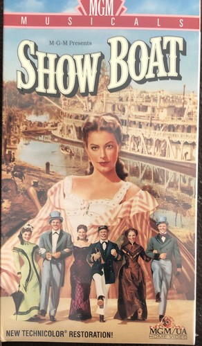 Show boat vhs 1951 classic - show,
