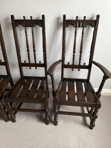 Ercol dinning chairs set 6 - chairs., of