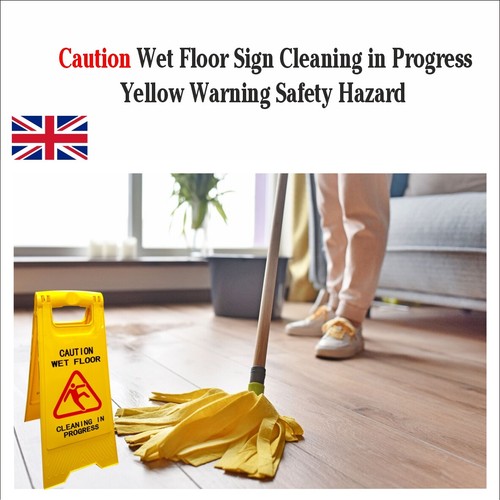 Caution wet floor sign - caution,