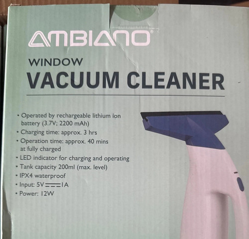 Ambiano window vacuum - ambiano,