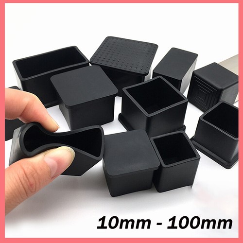 Black square rubber - square, chair
