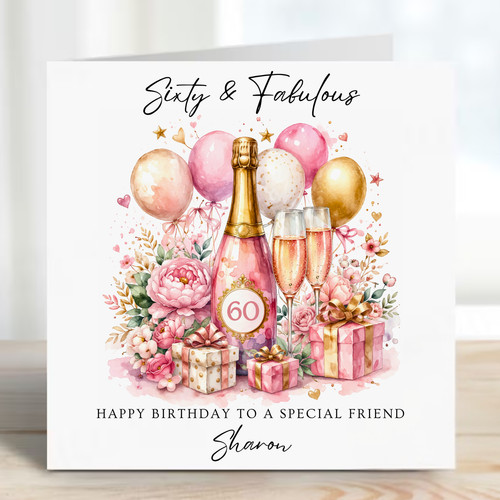 Personalised 60th birthday - personalised,