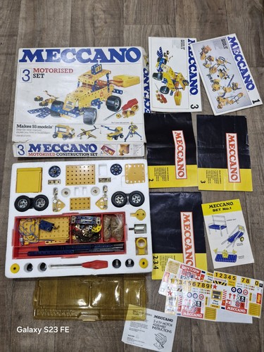Vintage meccano motorised set - vintage,