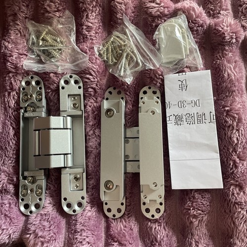Silver 40kg hidden door - 2x,