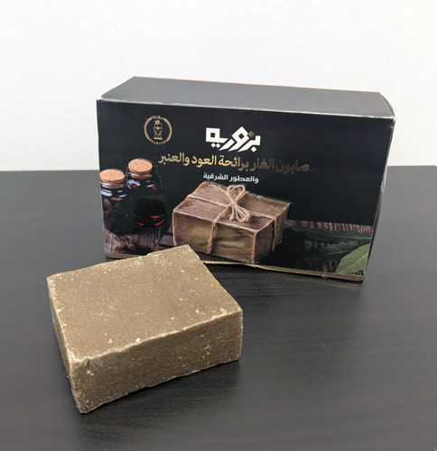 Laurel soap with oud - laurel, amber