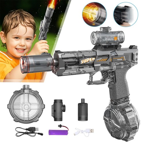 Electric water gun - water,