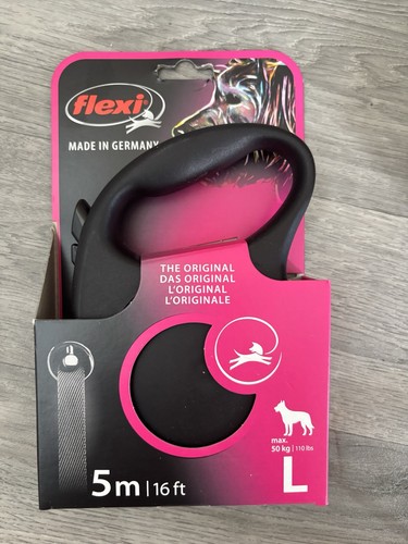 Flexi tape dog lead large - tape, 5m