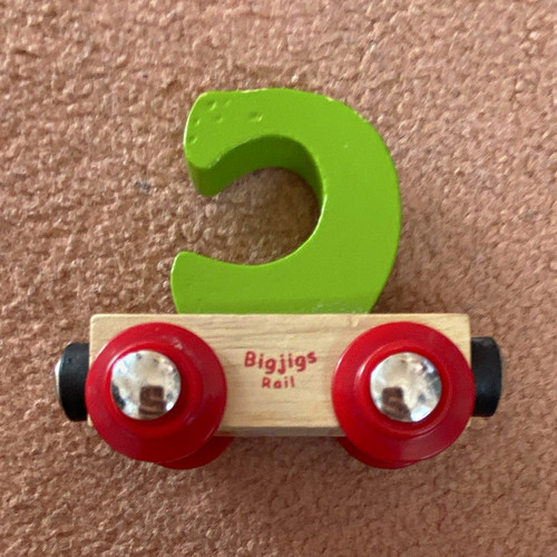 Bigjigs rail wooden letter - letter, c