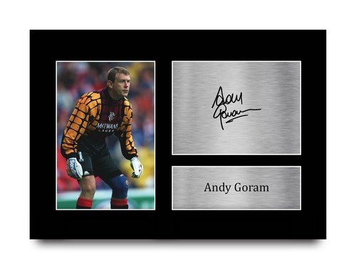 Andy goram signed rangers - goram,