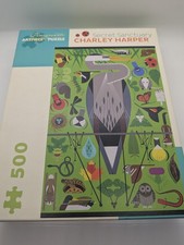 Charley Harper: Secret Sanctuary 500-Piece Jigsaw Puzzle (Pomegranate Artpiece